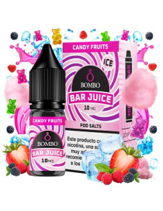 Sales de nicotina Bar Juice by Bombo sabor candy fruits ice