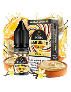 Sales de nicotina Bar Juice by Bombo sabor vanilla custard