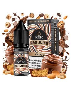Sales de nicotina Bar Juice by Bombo sabor nutty chocolate