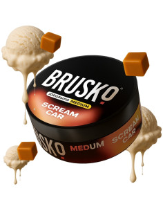 MELAZA BRUSKO 100G - SCREAM CAR (HELADO DE CARAMELO)