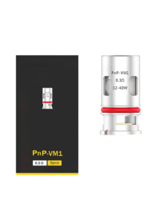 PACK 5 RESISTENCIAS VOOPOO PNP-VM1