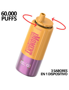 POD DESECHABLE IMOMENT TURBO (STRAWBERRY BANANA / STRAWBERRY ICE CREAM / PINEAPPLE COCONUT) 60K