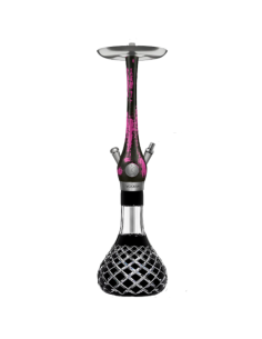 CACHIMBA WOOKAH BLACK/PINK CHECK BLACK