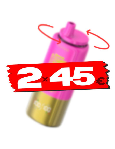 Pod Desechable iMoment Turbo 60K – Watermelon Ice / Pineapple Coconut / Strawberry Kiwi · Calada directa y larga duración