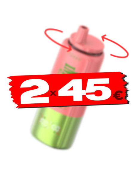 Pod Desechable iMoment Turbo 60K – Strawberry Kiwi / Watermelon Ice / Mango Peach · Calada directa y larga duración