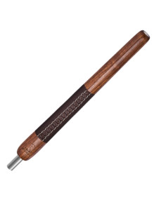 BOQUILLA WOOKAH WALNUT BROWN LEATHER