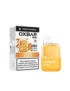 Pod Desechable Oxbar Sin Humo – Mango Slushy · Perfil suave y uso directo