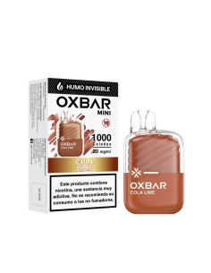 Pod Desechable Oxbar Sin Humo – Cola Lime · Calada directa y perfil equilibrado
