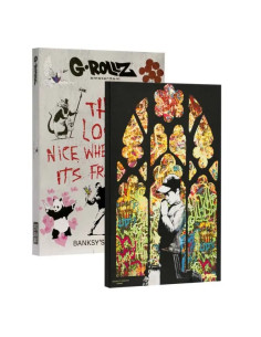 Cuadro G-Rollz Bankys Church Of Graffiti (32x45x2)