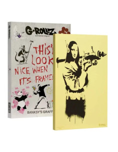 Cuadro G-Rollz Bankys Mona Launcher (48x67.5x2.5) | Bengalaspain