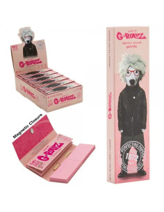 Pack Papel de Liar + Cartón para Boquillas G-Rollz Pets Soup Pink | Bengalaspain
