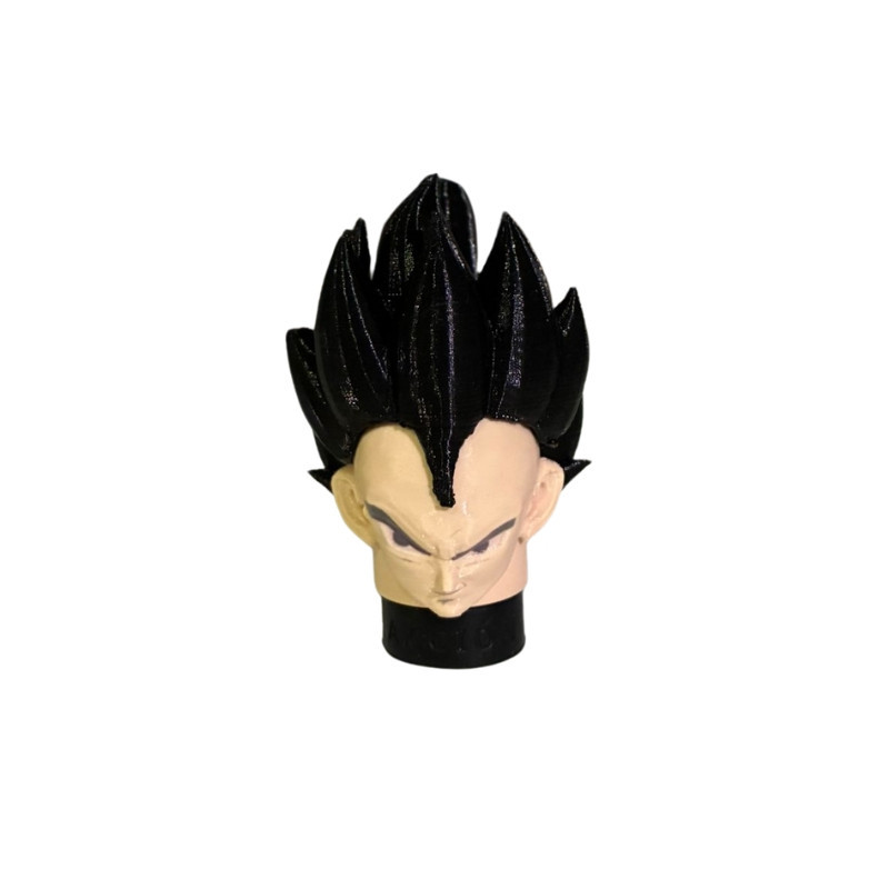 BOQUILLA 3D PELUCA NEGRA