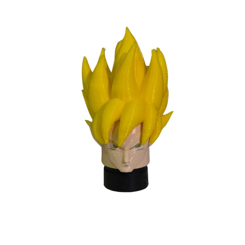 BOQUILLA 3D PELUCA AMARILLA