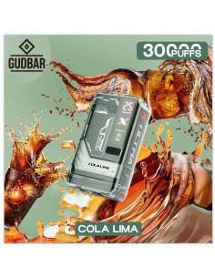 Pod Desechable Gudbar – Cola Lima · Calada directa y uso sencillo
