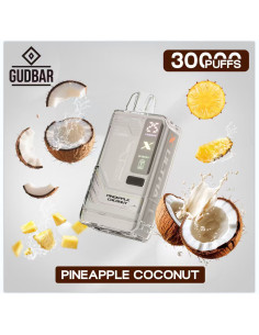 Pod Desechable Gudbar – Pineapple Coconut · Calada directa y perfil suave