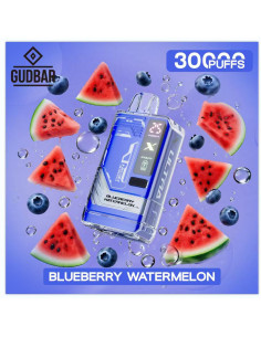 Pod Desechable Gudbar – Blueberry Watermelon · Calada directa y perfil afrutado
