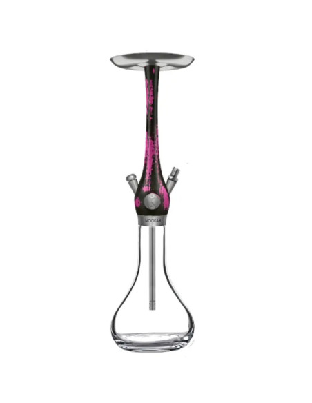 CACHIMBA WOOKAH BLACK/PINK SMOOTH | BENGALASPAIN