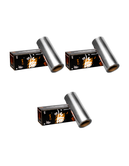 PACK 3 ROLLOS DE ALUMINIO BENGALA