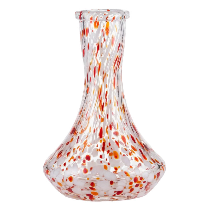 BASE CACHIMBA TALLADA CRAFT MINI BLANCA ROJA | BENGALA SPAIN