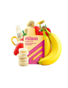 POD DESECHABLE MUBAR KUBAR 700 - STRAWBERRY BANANA
