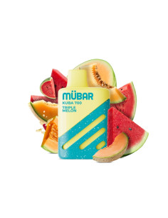 POD DESECHABLE MUBAR KUBA 700 - TRIPLE MELON | BENGALASPAIN