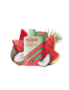 POD DESECHABLE MUBAR KUBA 700 - WATERMELON COCONUT | BENGALASPAIN