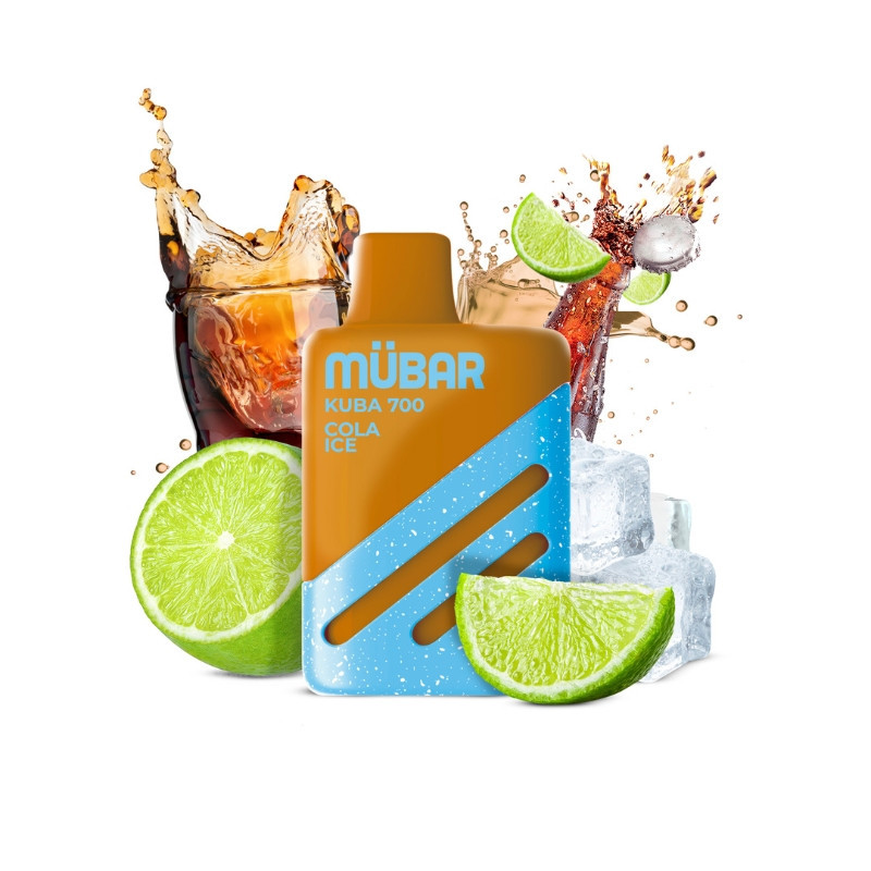POD DESECHABLE MUBAR KUBA 700 - COLA ICE | BENGALASPAIN