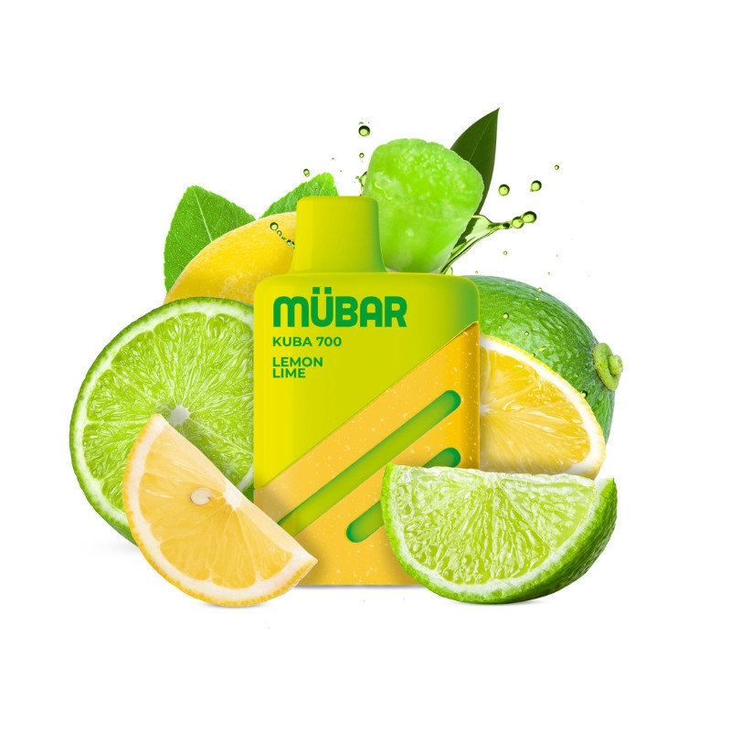 POD DESECHABLE MUBAR KUBA 700 - LEMON LIME | BENGALASPAIN