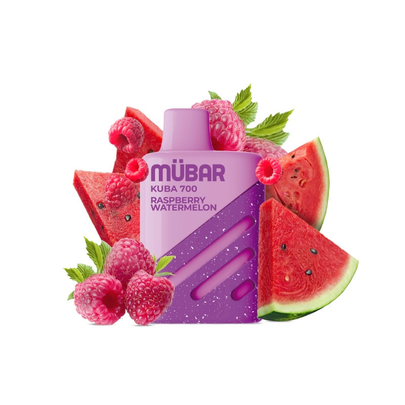 POD DESECHABLE MUBAR KUBA - RASPBERRY WATERMELON