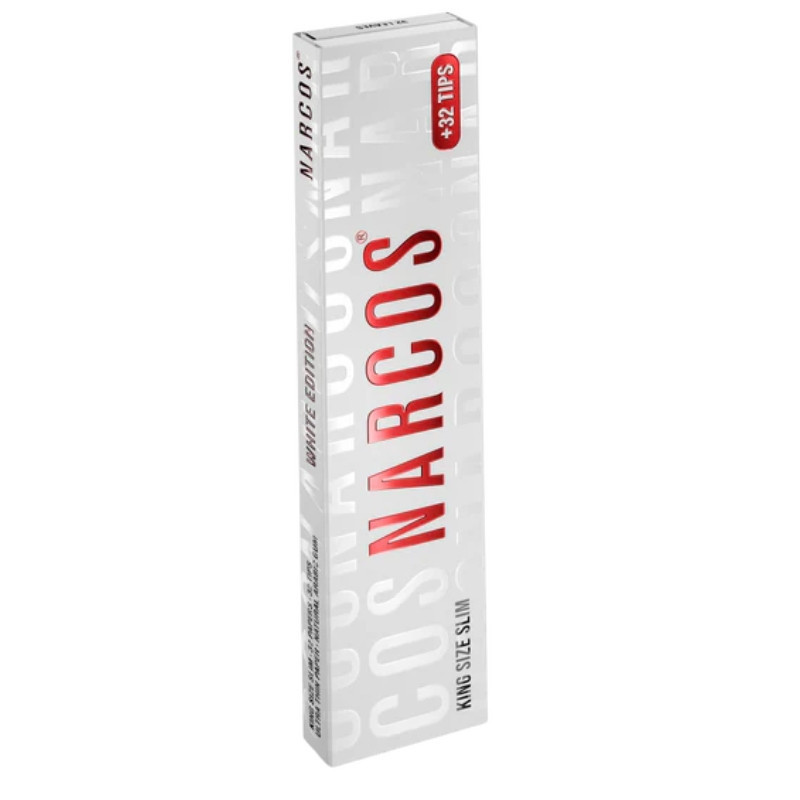 Papel de Liar Narcos King Size Slim + Tips | Ultra Fino y Natural