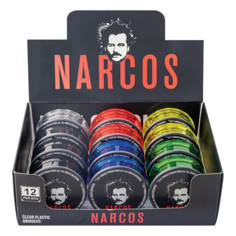 GRINDER NARCOS DE PLÁSTICO TRANSPARENTE | BENGALASPAIN