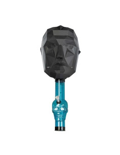Gas Mask Juego del Calamar | Máscara Bong Decorativa con Diseño Geométrico