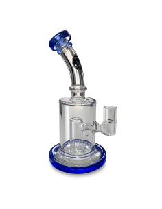 Pipa Heisenberg de Cristal | Diseño Compacto con Percoolador