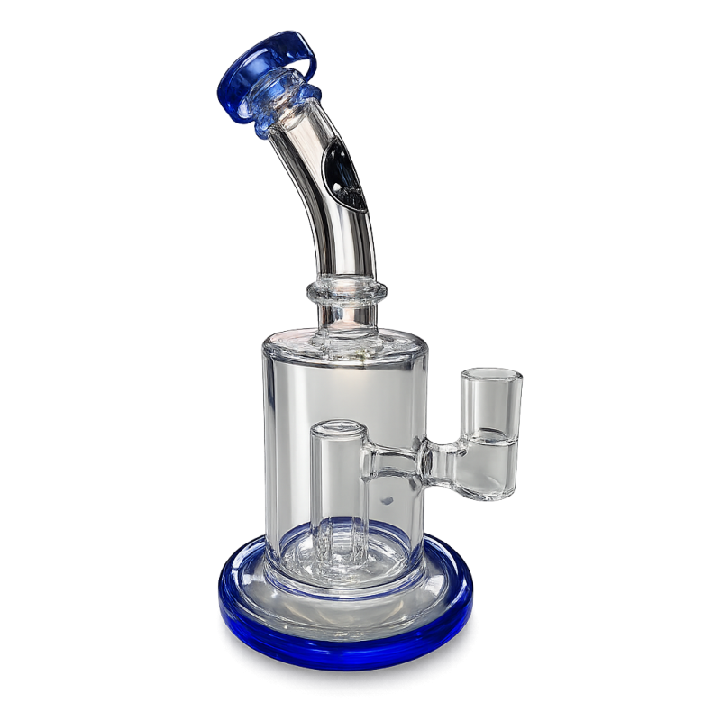 Pipa Heisenberg de Cristal | Diseño Compacto con Percoolador