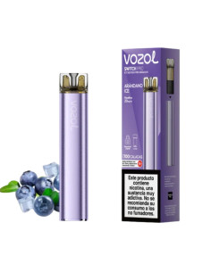 Pod Recargable Vozol Switch Pro Starter Kit Blueberry Ice 700 Caladas