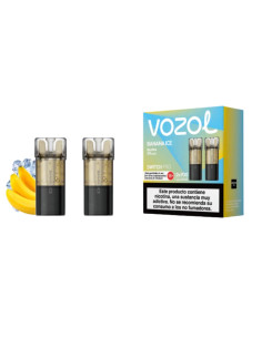 Cápsula Vozol Switch Pro Banana Ice | Pack 2 Pods 700 Caladas