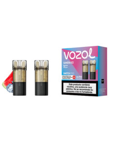 Cápsula Vozol Switch Pro Sandía Ice | Pack 2 Pods 700 Caladas