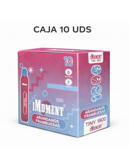Caja de 10 Tiiny arándano y frambuesa | Bengala Spain