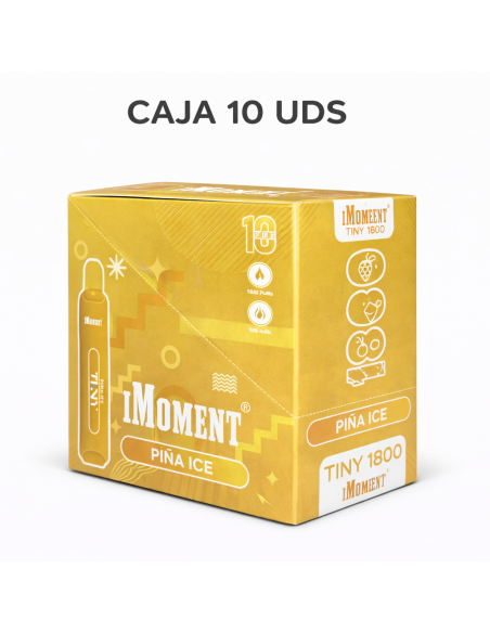 Caja de 10 iMoment Tiiny piña helada | Bengala Spain