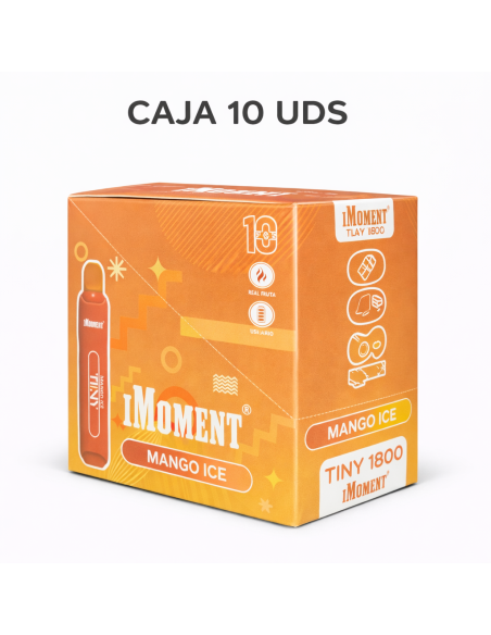 Caja iMoment Tiiny Mango Ice - 10 unidades | Bengala Spain