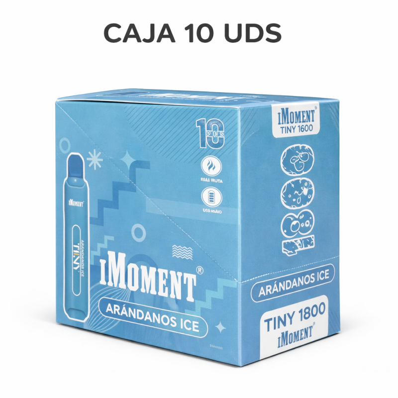 CAJA IMOMENT TIINY (BLUEBEERRY ICE)