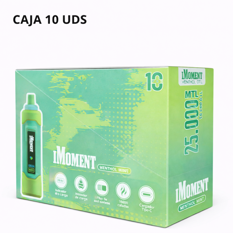 CAJA IMOMENT XIXA DTL (MENTHOL MINT)