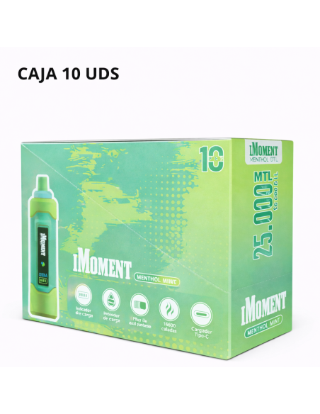 CAJA IMOMENT XIXA DTL (MENTHOL MINT)