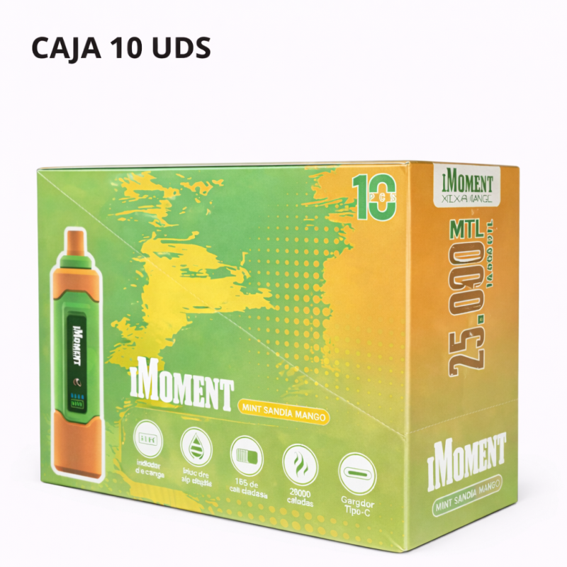 CAJA IMOMENT XIXA DTL (PASSION FRUIT MANGO)