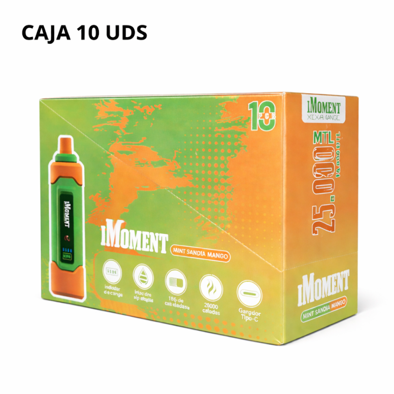 CAJA IMOMENT XIXA DTL (PASSION FRUIT MANGO)