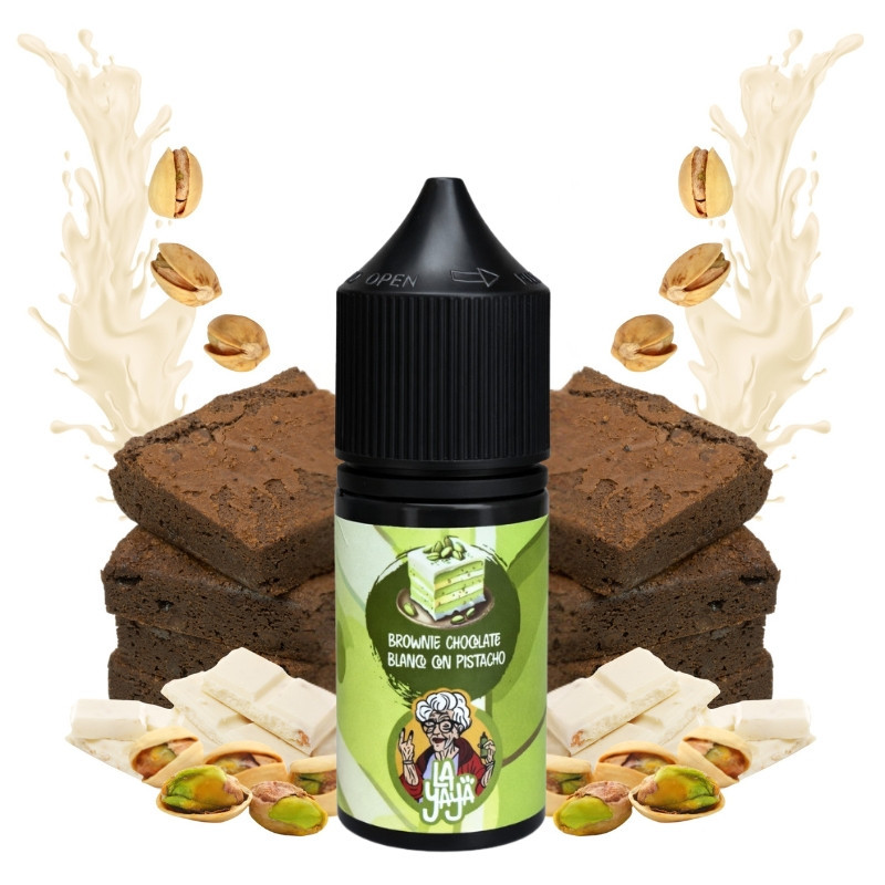 Mini Aroma La Yaya Brownie Chocolate Blanco Pistacho