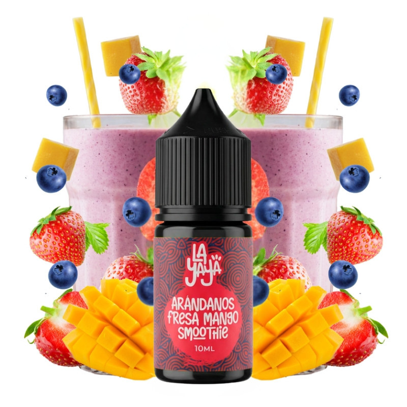Mini Aroma La Yaya 30ml Smoothie Arándanos Fresa Mango | Bengala Spain