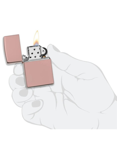 Mechero Zippo Rose Gold original | Comprar online