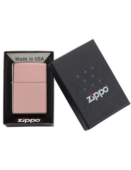 Mechero Zippo Rose Gold original | Comprar online