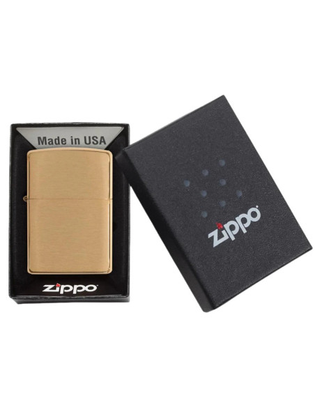 Mechero Zippo Brass Brushed original | Comprar online